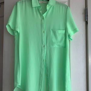Minty top!!